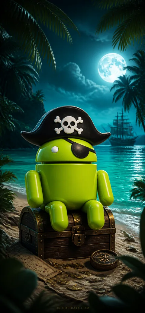 Droidpirate Lost at Sea
