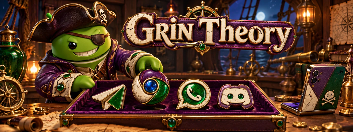 Grin Theory actual artwork