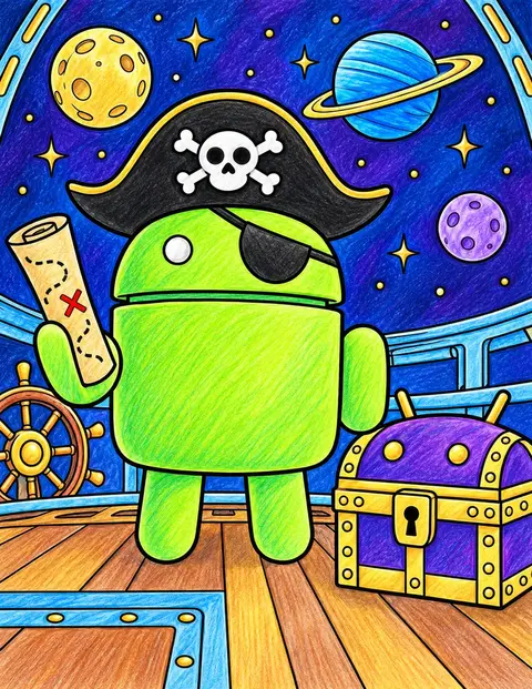Coloring contest submission by DroidPirate