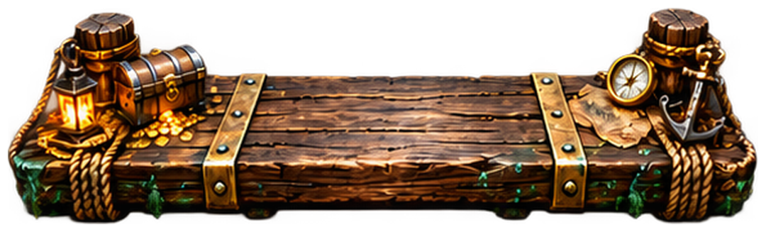 Pirate Treasure dock background