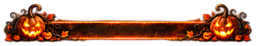 Pumpkin Glow dock background