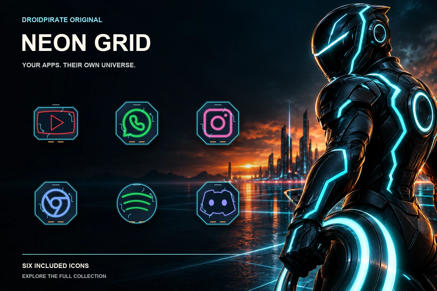 Neon Grid — featured artwork