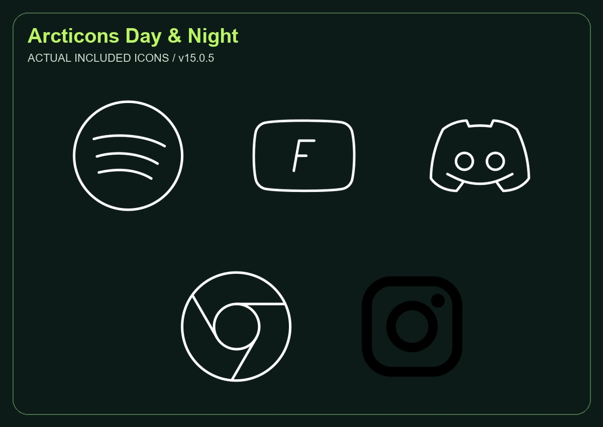 Arcticons Day & Night preview 1