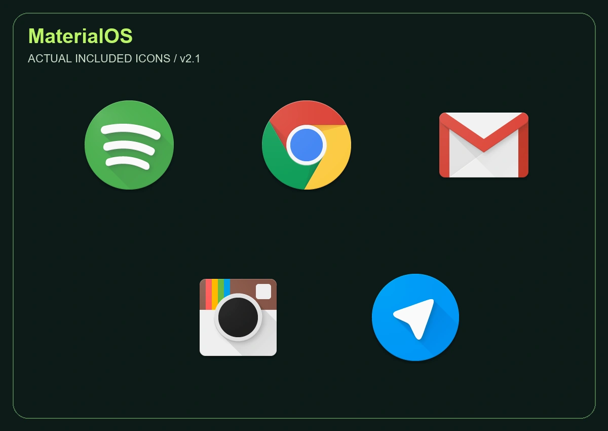 MaterialOS preview 1