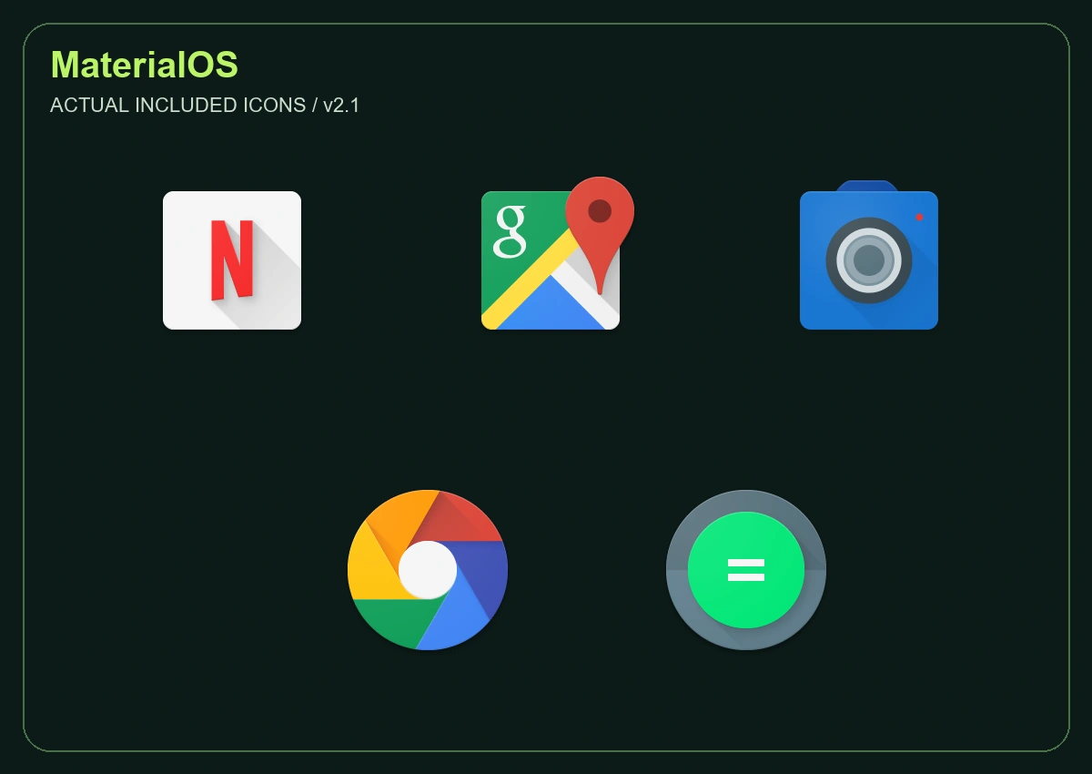 MaterialOS preview 2