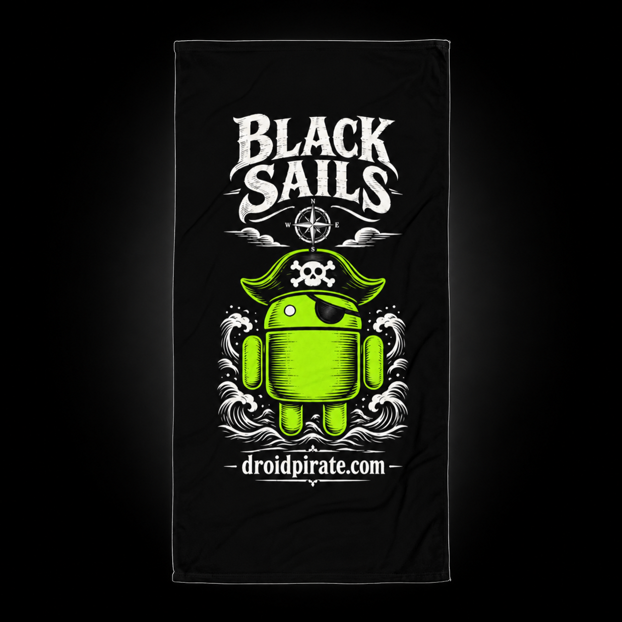 Black Sails Beach Towel