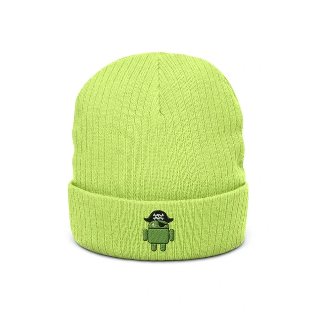 Acid Watch Green Beanie
