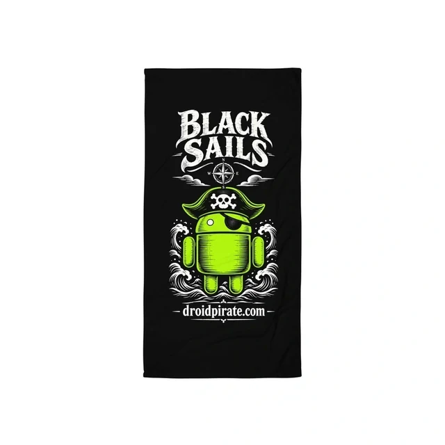 Black Sails Beach Towel