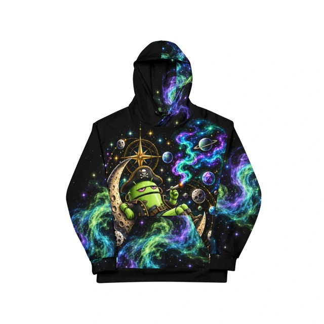 Cosmic Castaway All-Over Hoodie