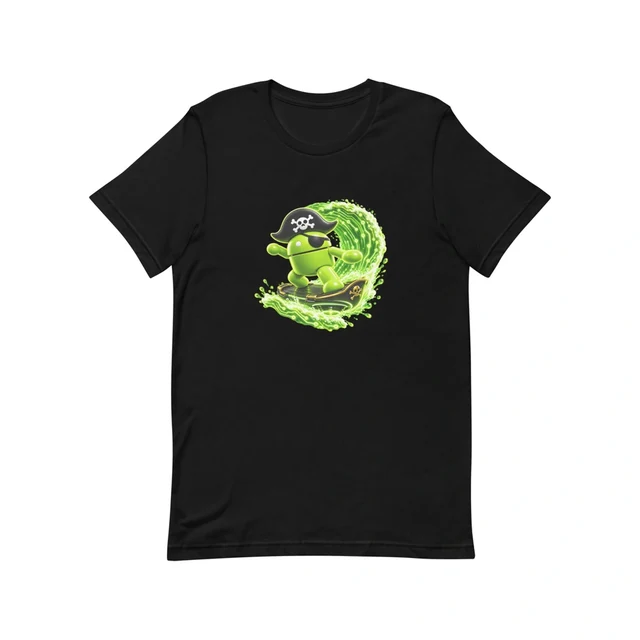 Circuit Surf DroidPirate Tee