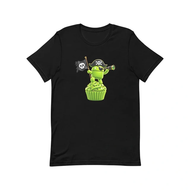 Cupcake Lookout DroidPirate Tee