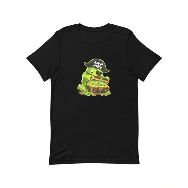 Glowing Treasure DroidPirate Tee