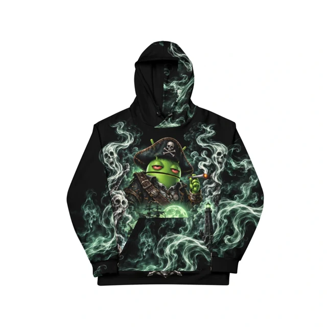 Ghost Ship Haze All-Over Hoodie