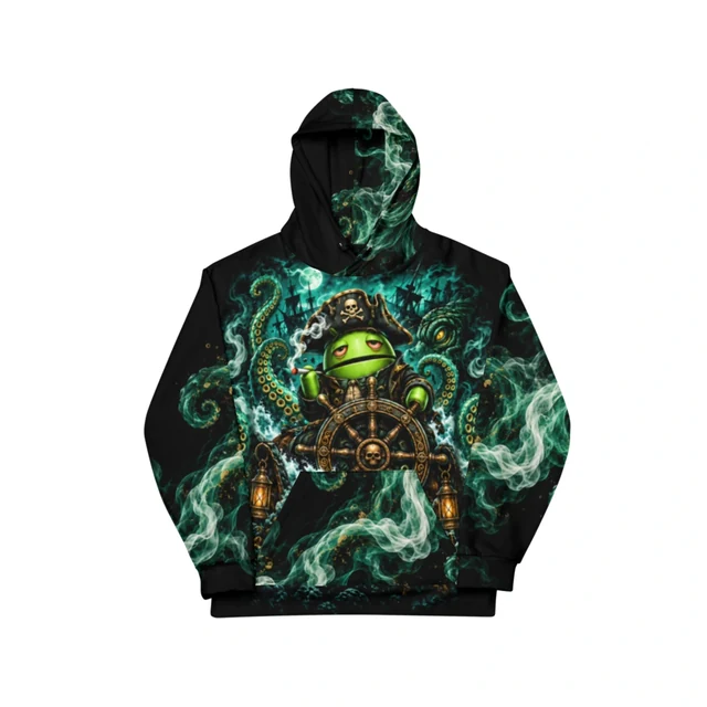 Kraken Kush All-Over Hoodie