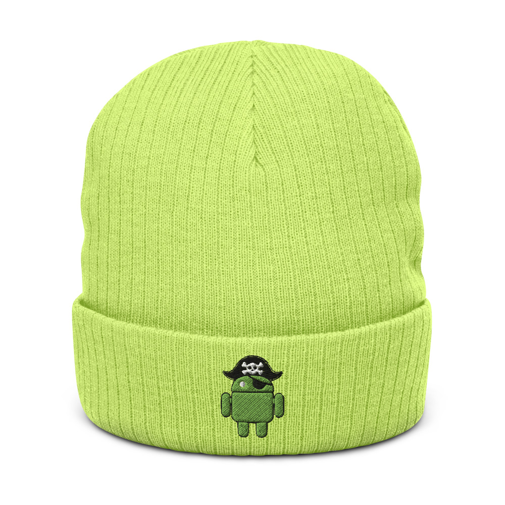 Acid Watch Green Beanie