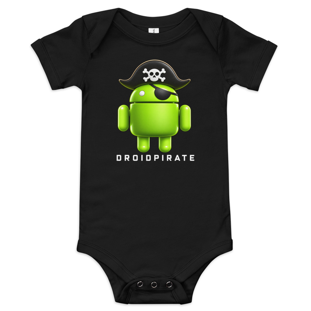 Tiny Crew Black Bodysuit