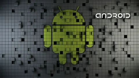 Android 3D Lettering Wallpaper