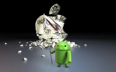 Android Abstract Robot Wallpaper