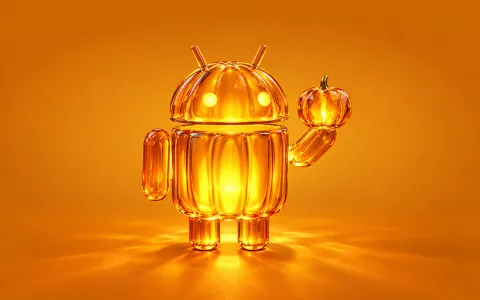 Android Amber Glass — Amber Pumpkin