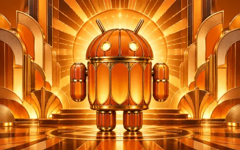 Android Art Deco — Amber Pumpkin