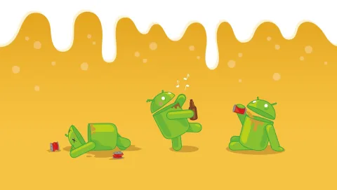 Android Beer Party Wallpaper