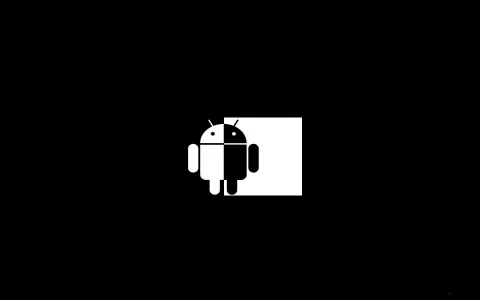 Android Black and White Tech Wallpaper
