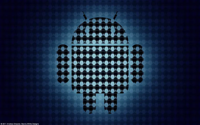 Android Blue Mobile Wallpaper