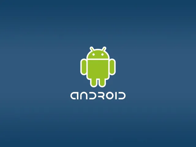 Android Blue Robot Wallpaper