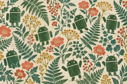 Android Botanical Print — Botanical