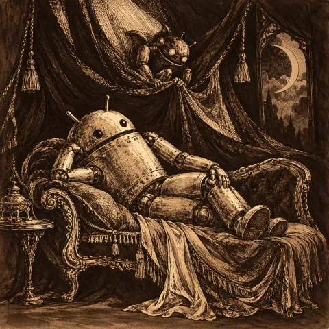 Android Canopy Nightmare — Gothic Ink