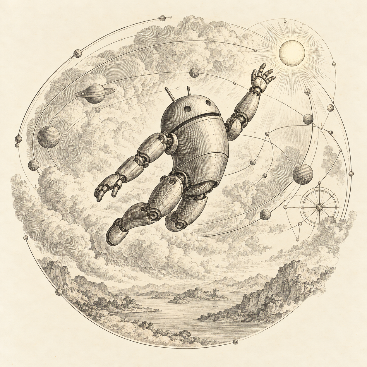 Android Celestial Orbit — Classical Flight