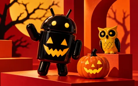 Android Ceramic Still Life — Orange Carnival
