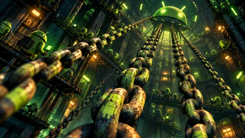 Android Chains in the Neon Shaft