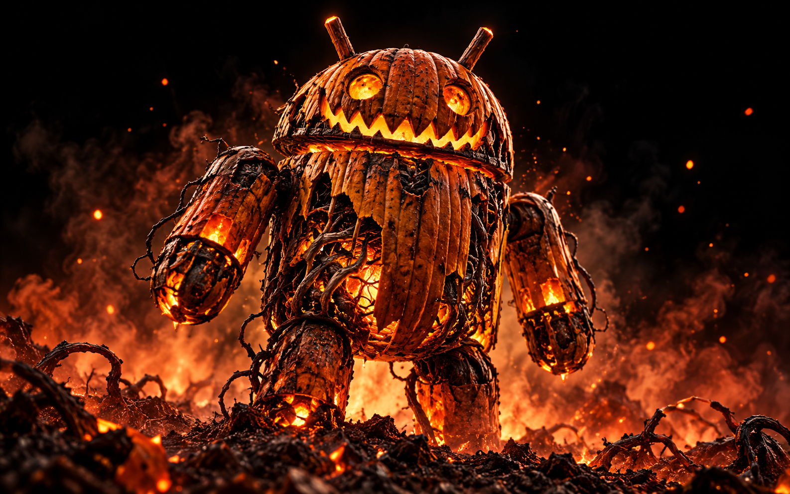 Android Charred Pumpkin — Zombie Inferno