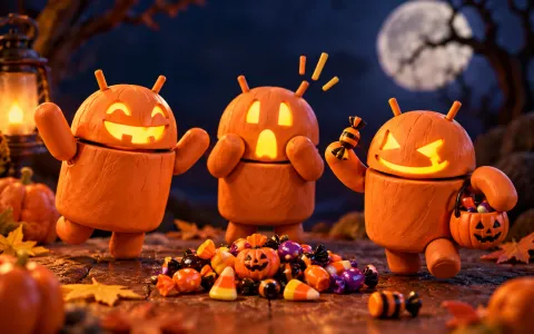 Android Clay Candy Crew — Pumpkin Expressions