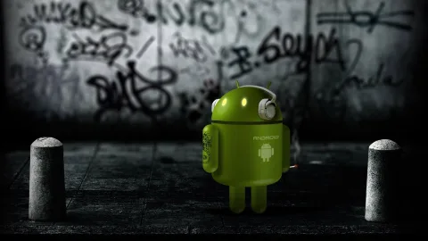 Android Electric Tech Wallpaper