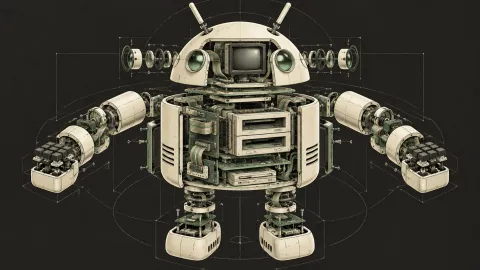 Android Exploded Schematic