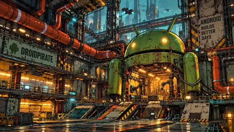 Android Factory Maintenance Bay