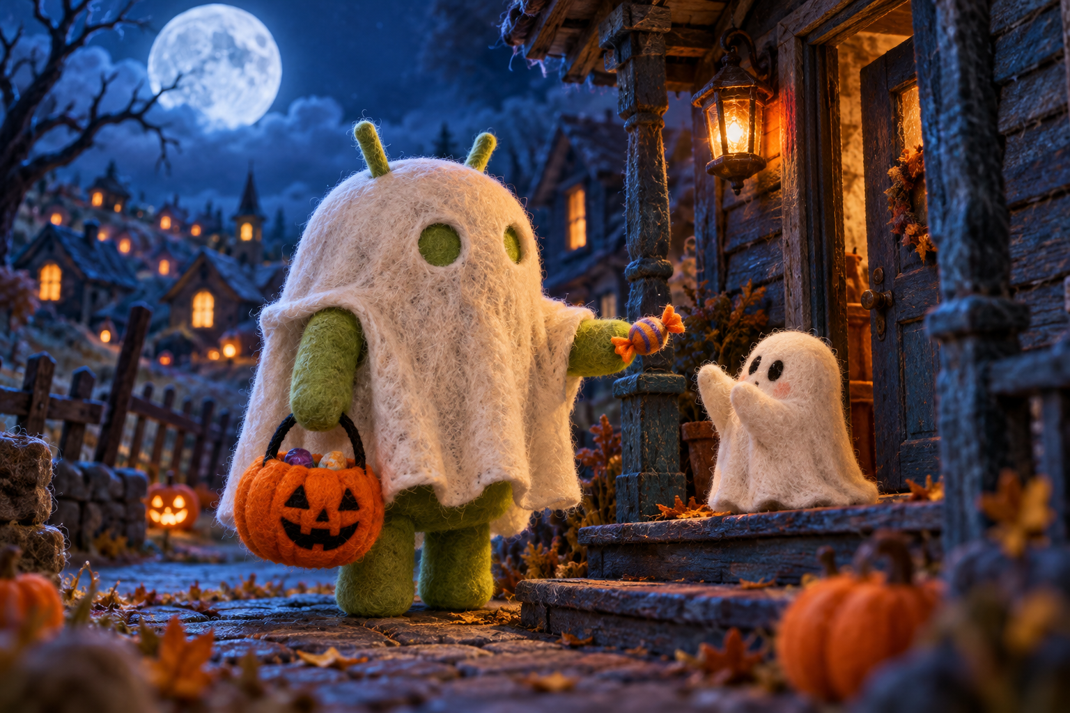 Android Felt Candy Exchange — Ghost Candy