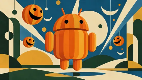 Android Geometric Pumpkin — Pumpkin Radiance
