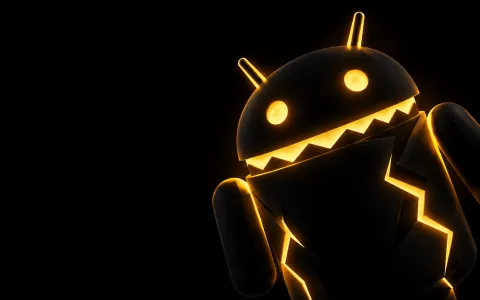 Android Golden Chiaroscuro — Black Gold Lantern