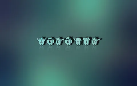 Android Green Robot Icon Wallpaper