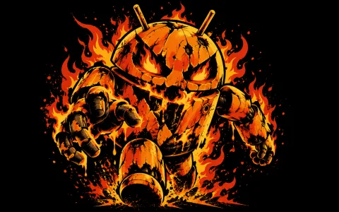 Android Inferno Stencil — Zombie Inferno