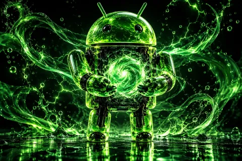 Android Liquid Energy — Neon Spectral