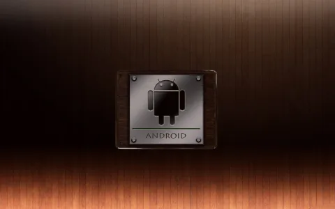 Android Metal and Wood Wallpaper