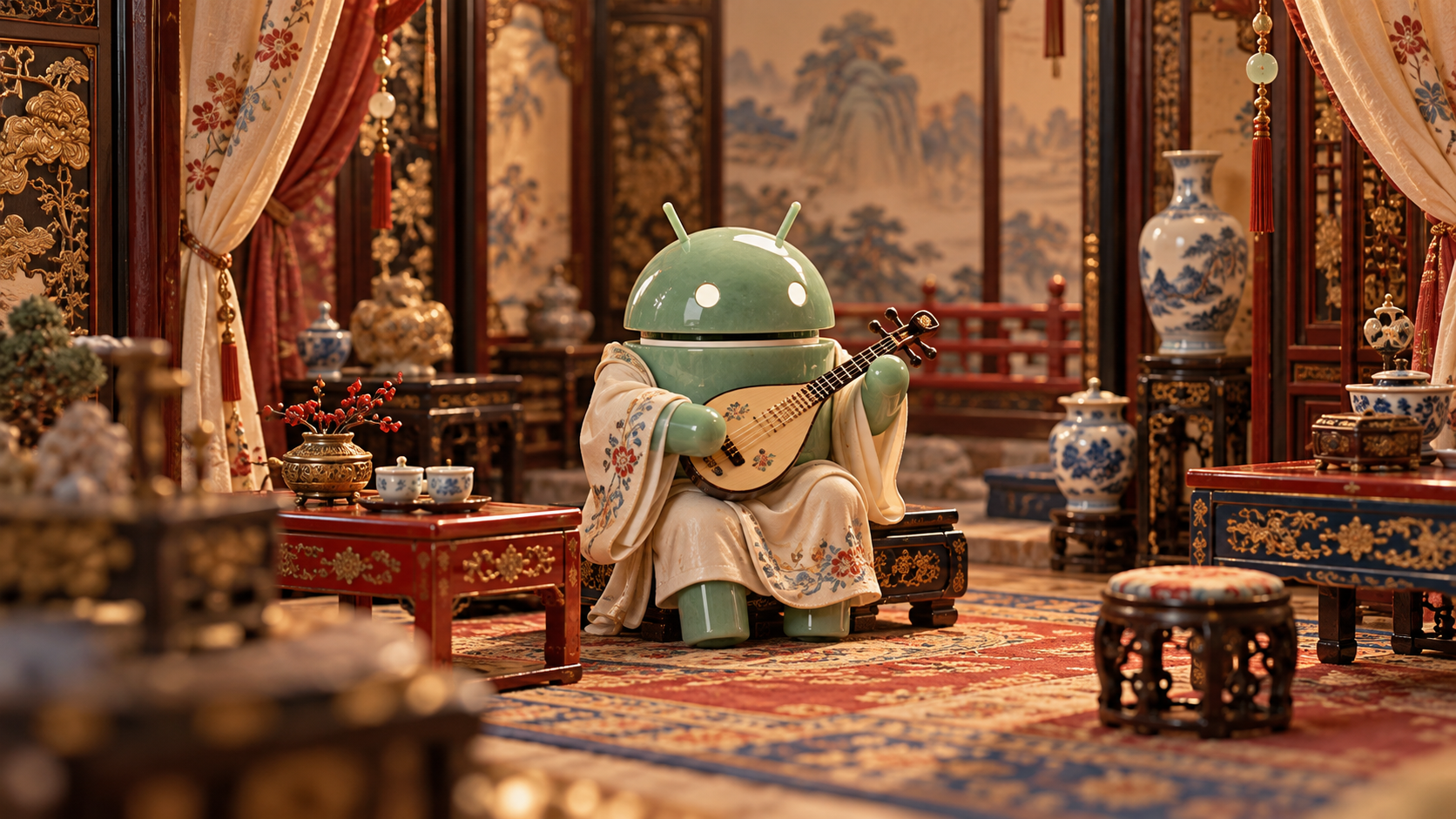 Android Miniature Musician — Silk Palace