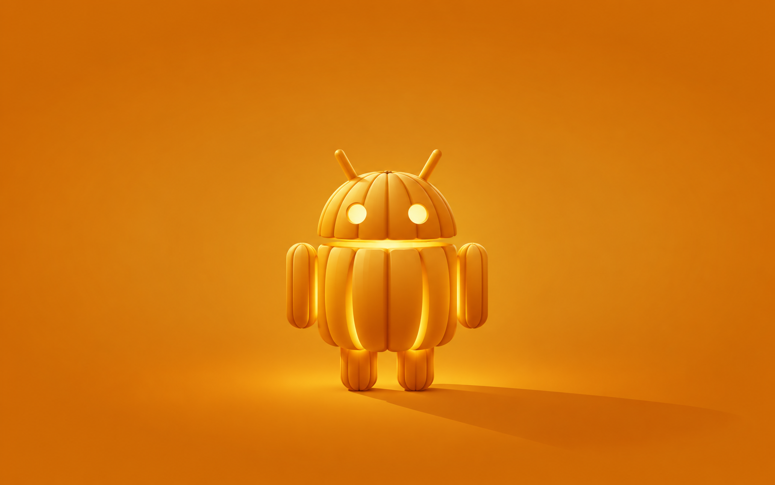 Android Minimal Pumpkin — Amber Pumpkin