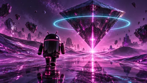 Android Obsidian Portal — Purple Pyramid
