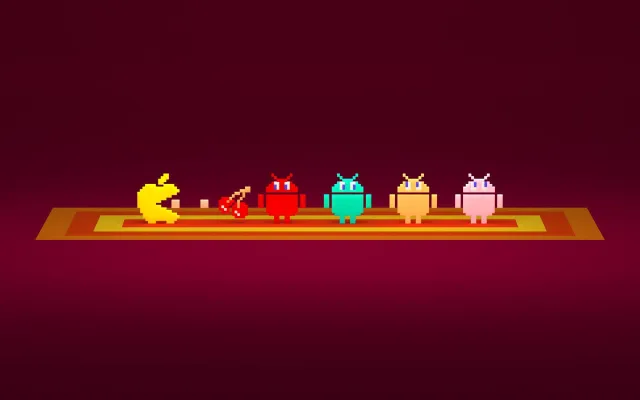 Android Pac Man Wallpaper