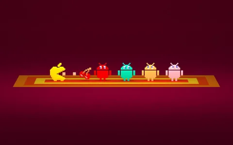 Android Pac Man Wallpaper